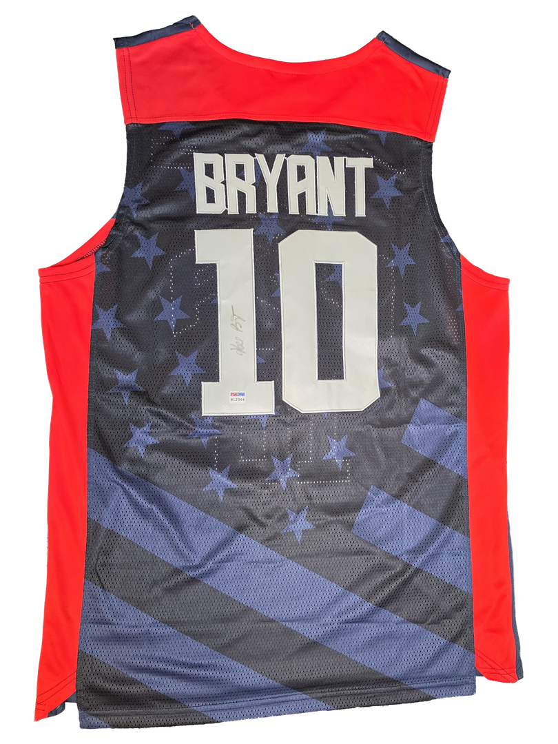 Kobe Bryant - Team USA - Autographed Jersey - Framed