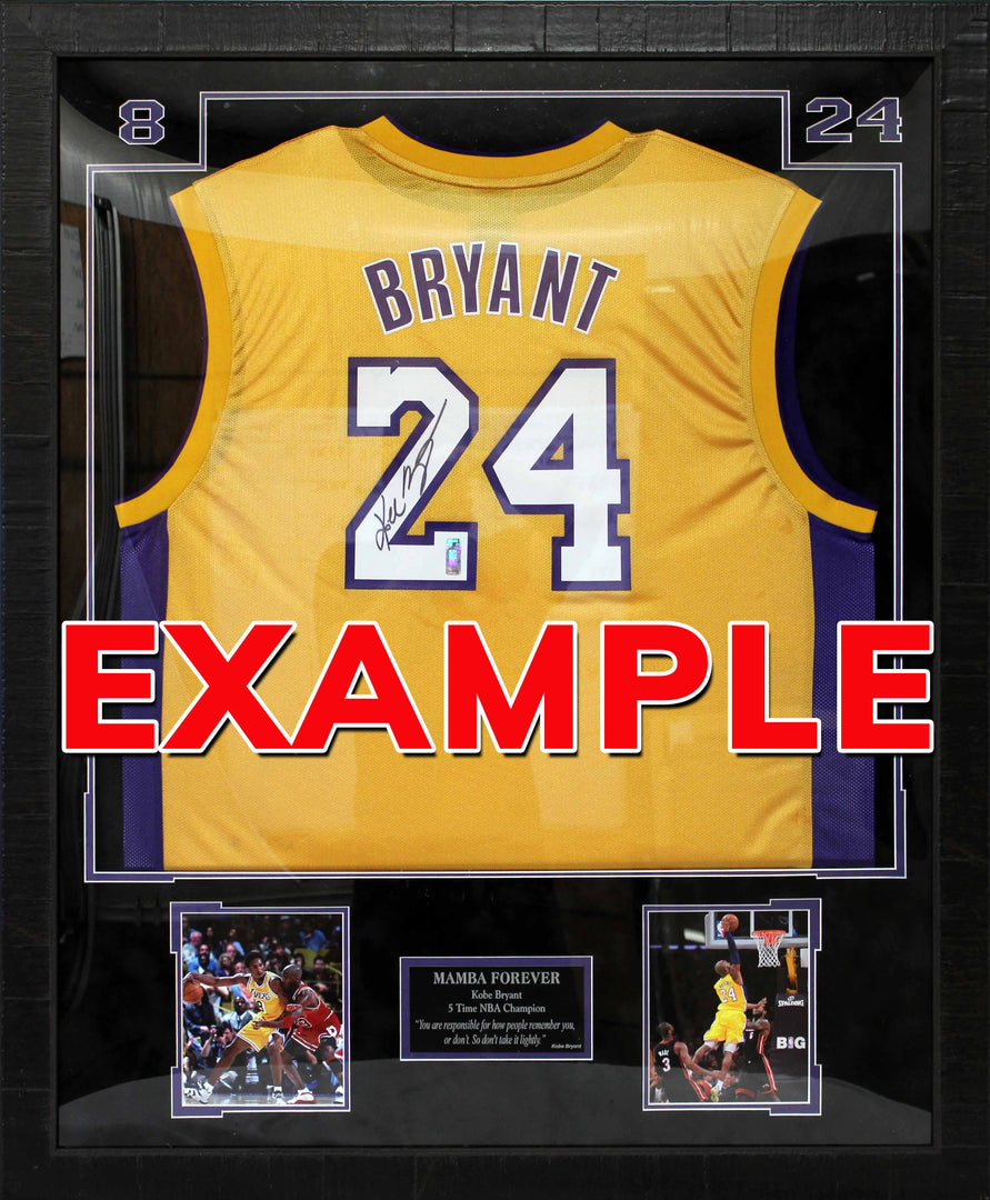 Kobe Bryant – Los Angeles Lakers – #24 Autographed Jersey