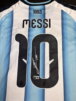 Load image into Gallery viewer, Lionel Messi - Argentina Number 10 Autographed Framed Jersey