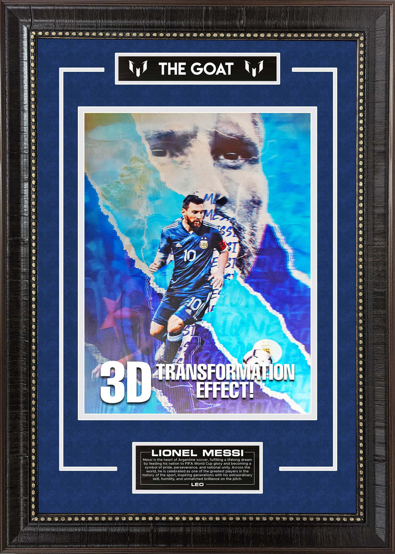 Lionel Messi - Argentina - 3D Lenticular