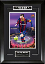 Load image into Gallery viewer, Lionel Messi - The GOAT - Framed 3D Holographic