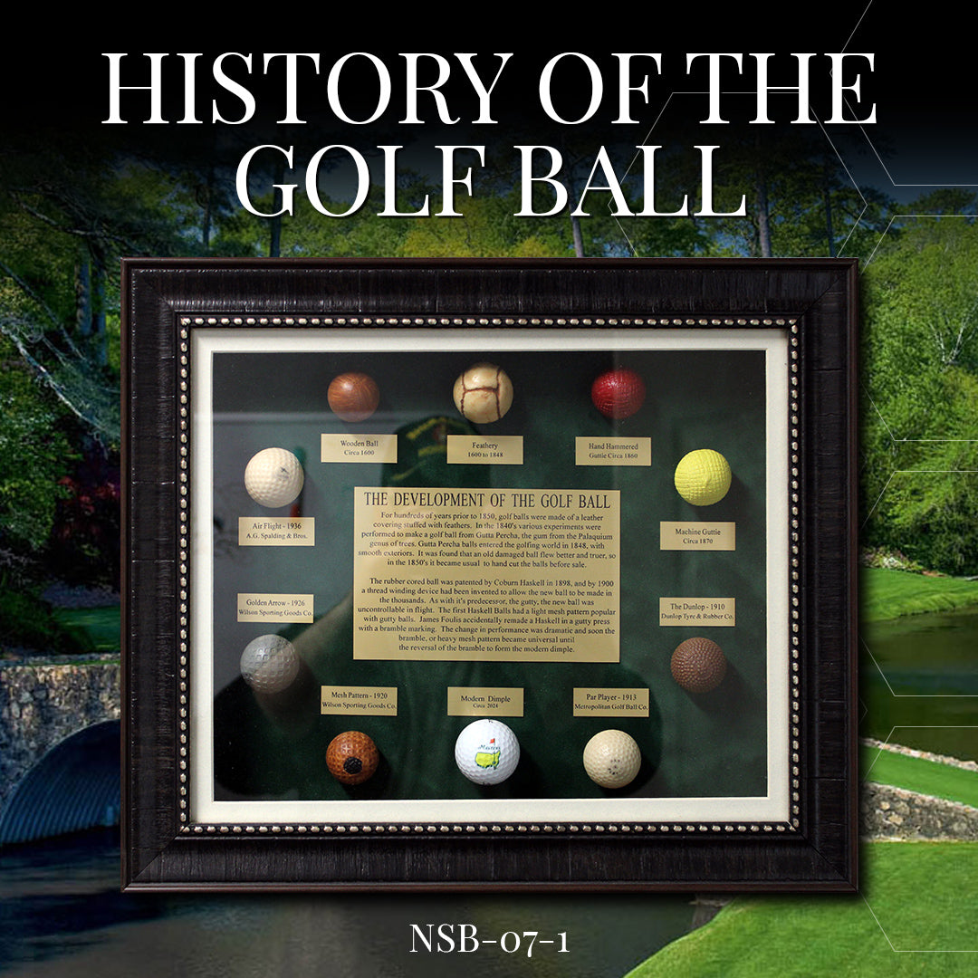 History of the Golf Ball - Shadowbox