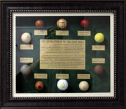 History of the Golf Ball - Shadowbox