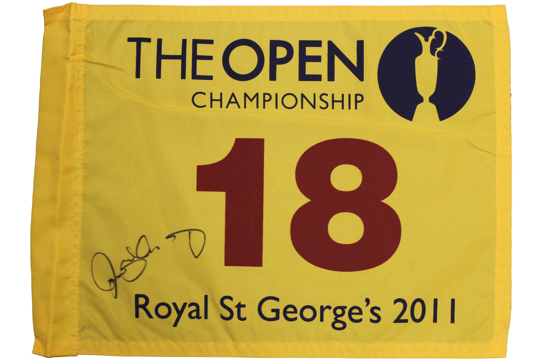 Rory McIlroy – Autographed British Open Pin Flag