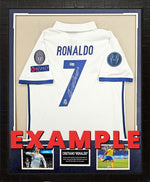 Load image into Gallery viewer, Cristiano Ronaldo - Manchester United - Autographed Jersey - Framed