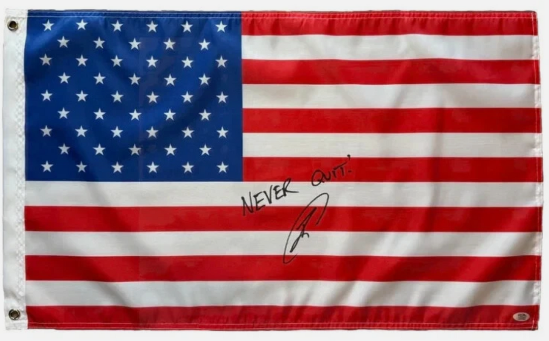 Robert O’Neill – Autographed U.S. Flag Framed Display