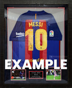 Load image into Gallery viewer, Lionel Messi – FC Barcelona 2016 Teal Away Autographed Jersey