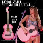 Load image into Gallery viewer, Taylor Swift – Autographed Guitar in Shadowbox 🎸✨