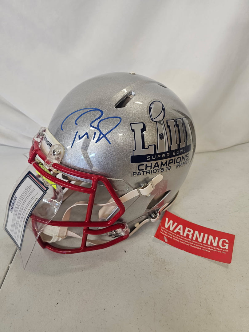 Tom Brady – New England Patriots – Super Bowl LIII Champions Autographed Helmet