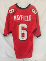 Load image into Gallery viewer, Baker Mayfield - Tampa Bay Buccaneers - Autographed Jersey - Framed
