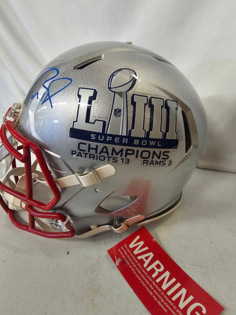 Tom Brady – New England Patriots – Super Bowl LIII Champions Autographed Helmet