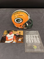 Load image into Gallery viewer, Brett Favre – Green Bay Packers – Autographed Mini Helmet
