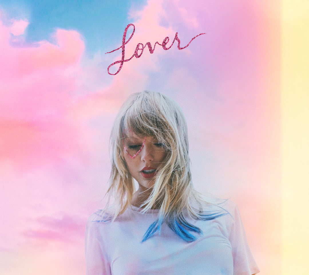 Taylor Swift –&nbsp;Lover – Framed Pink Vinyl Display