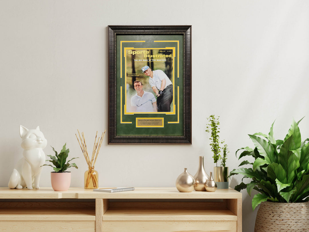 Jack Nicklaus & Arnold Palmer | SI Cover | Framed Photo