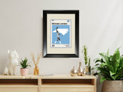 Michael Jordan - North Carolina - Mid-Century Art