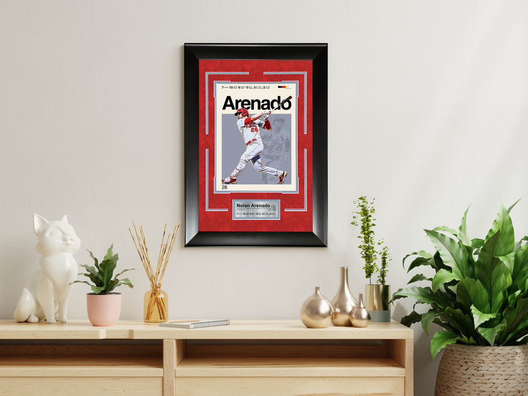 Nolan Arenado - St Louis Cardinals - Mid-Century Art