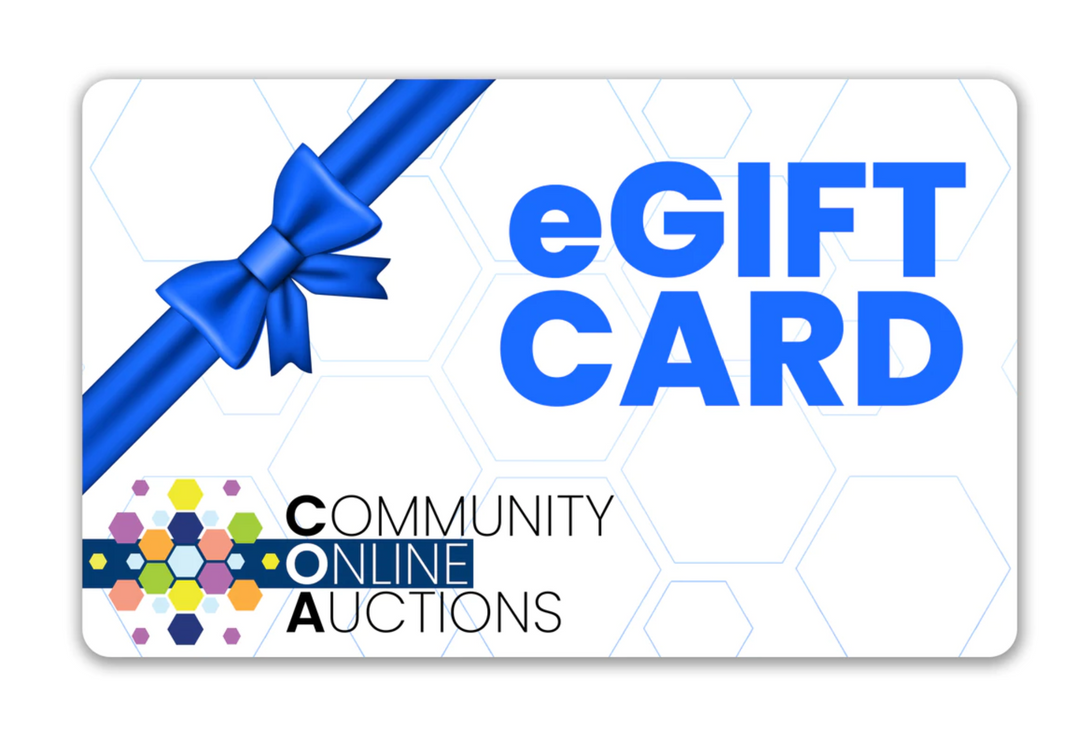 Community Online Auctions Gift Card