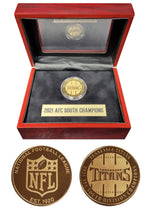 Load image into Gallery viewer, Tennessee Titans | Coin Display | Coin, Plate, Box &amp; Matting