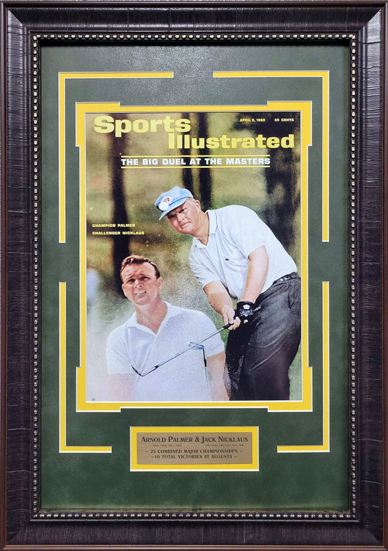 Jack Nicklaus & Arnold Palmer | SI Cover | Framed Photo