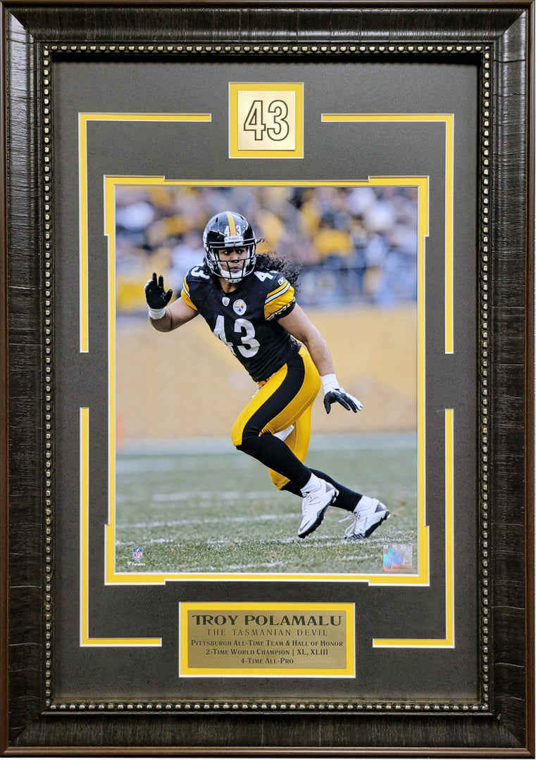 Troy Polamalu | Steelers | Framed Photo