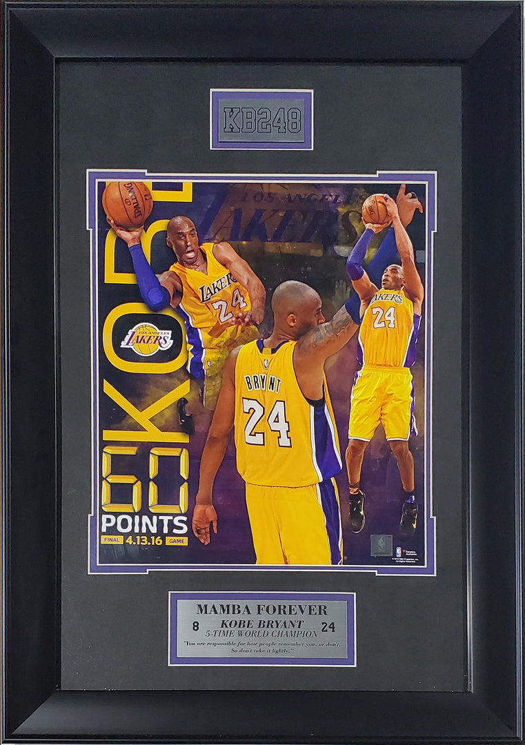 Kobe Bryant | Mamba Forever | Framed Photo