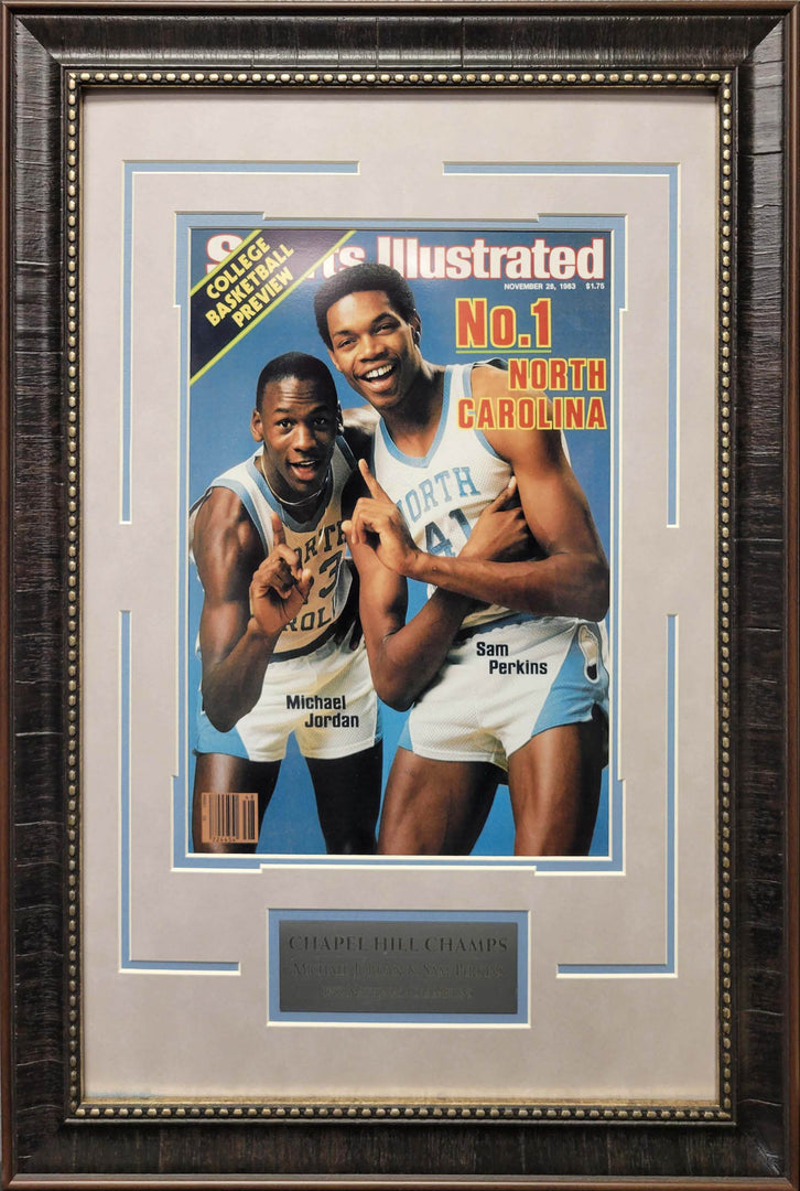 UNC Michael Jordan - SI Cover