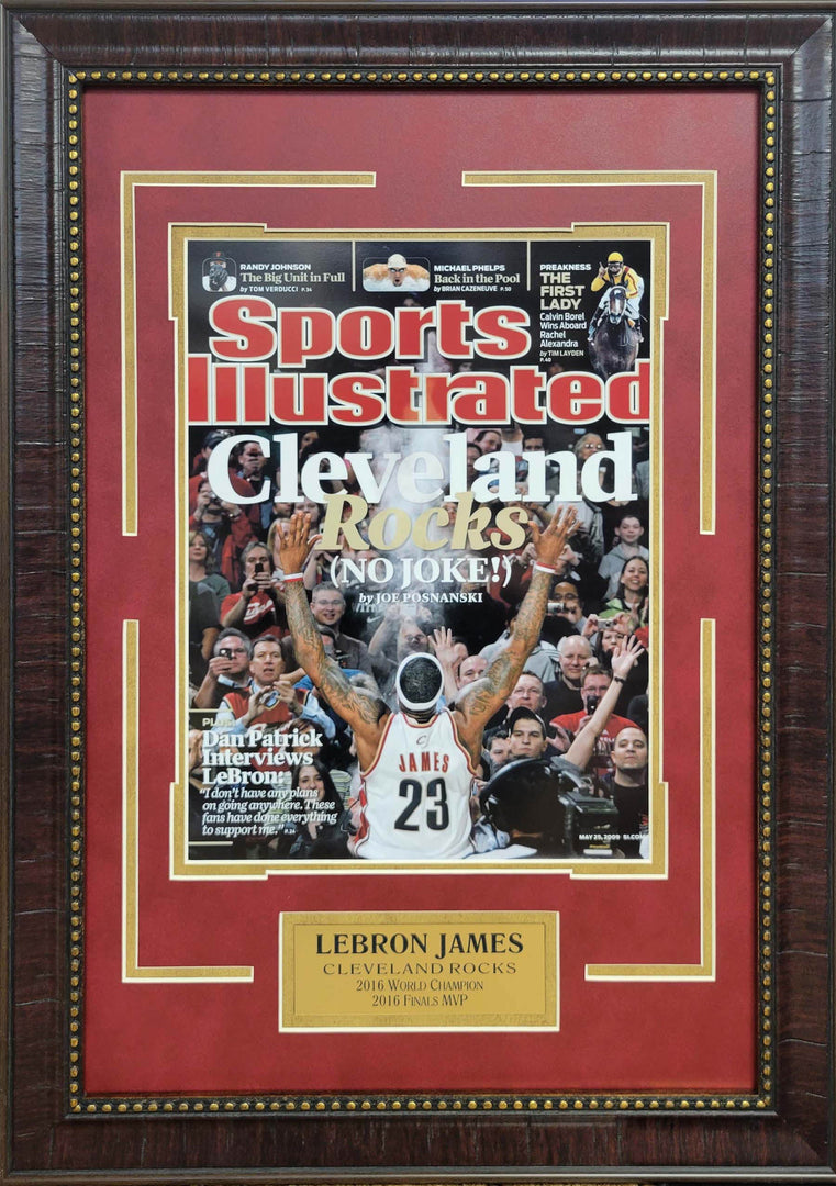 Lebron James - Cleveland Cavs - SI Cover