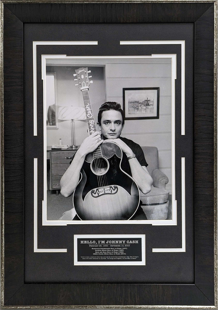 Johnny Cash With Guitar
