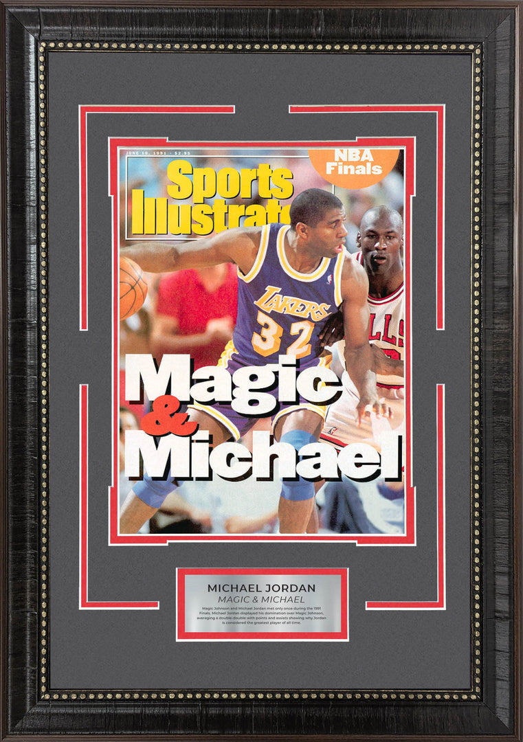 Michael Jordan - Magic & Michael - Si Cover