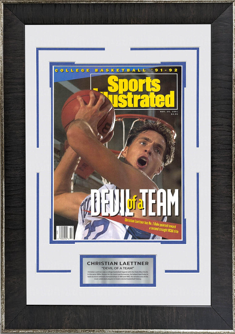 Christian Laettner - Duke - Devil of a Team - SI Cover