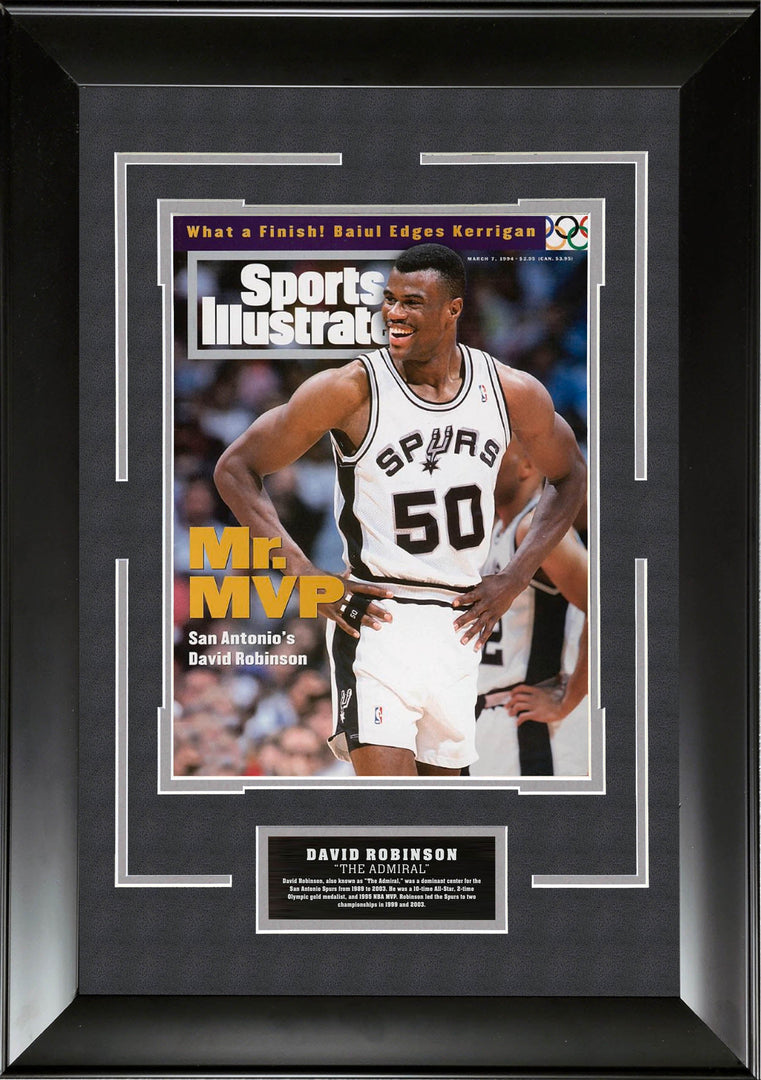 San Antonio Spurs - David Robinson - SI Cover