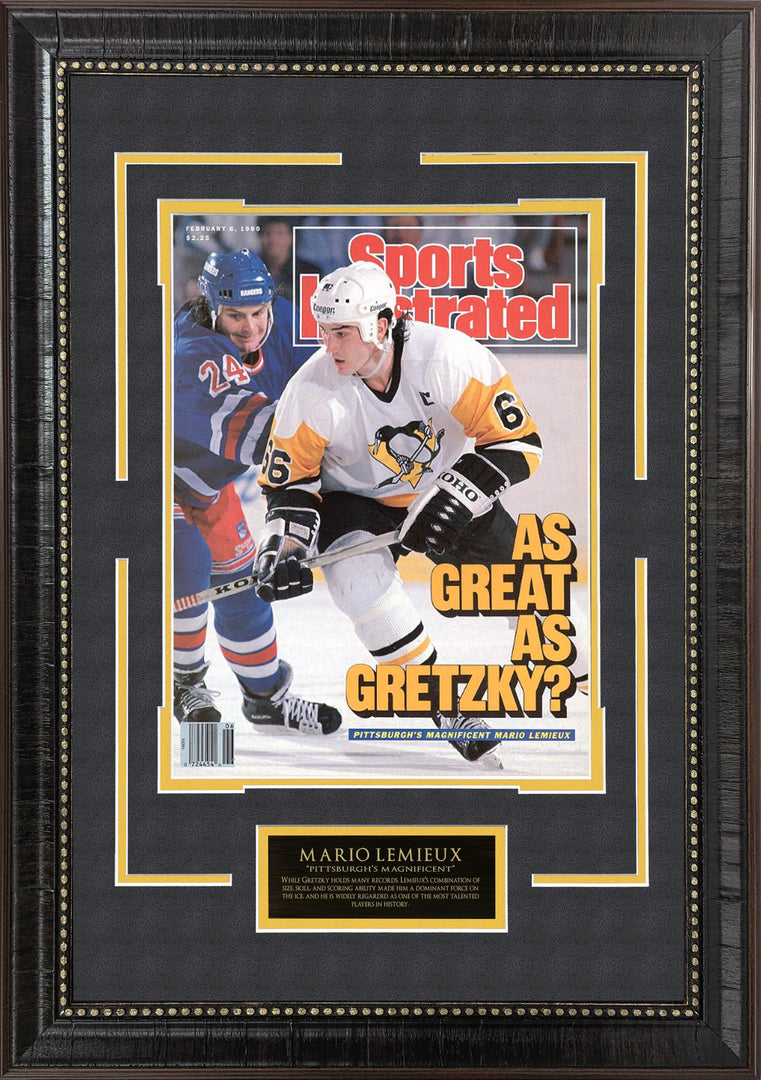 Mario Lemieux - Pittsburgh's Magnificent - Si Cover