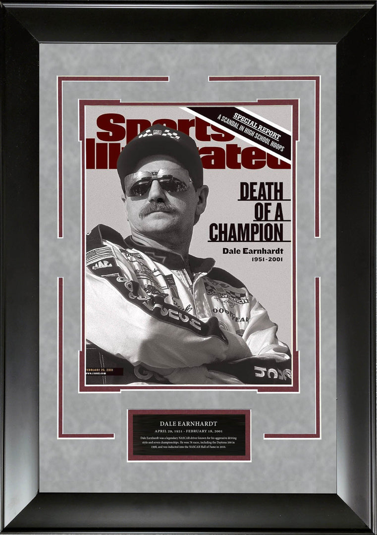 Dale Earnhardt - Death Of A Champion - Si Cover