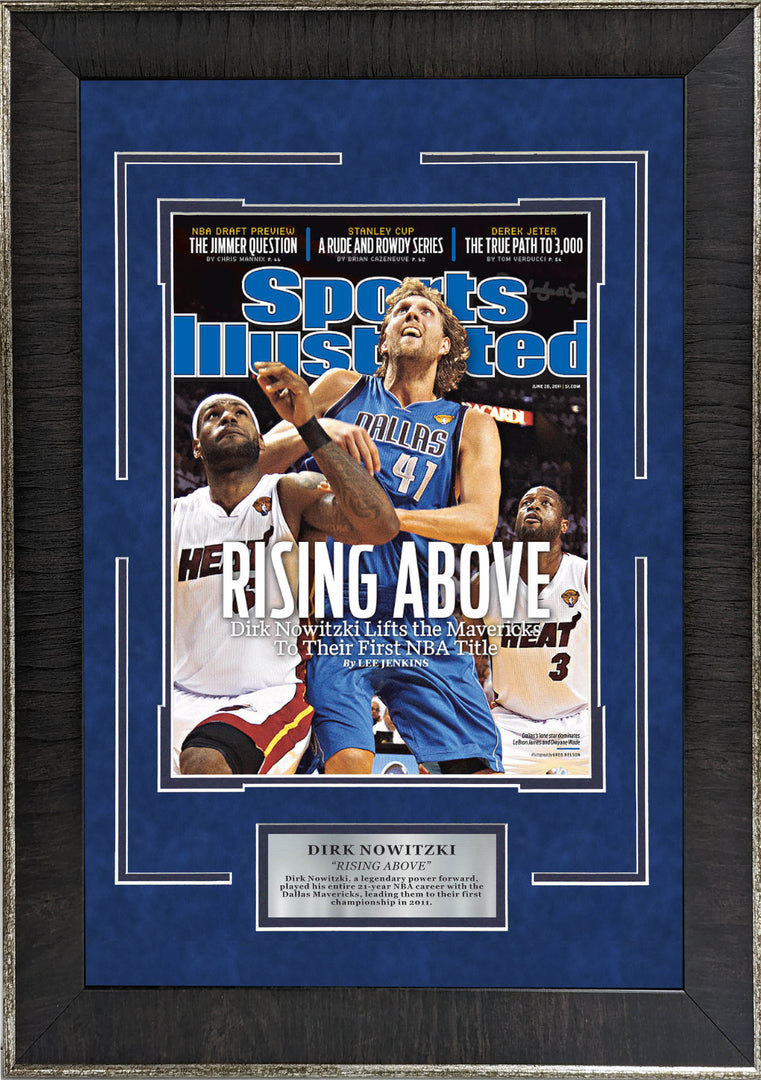 Dirk Nowitzki - Rising Above - Si Cover