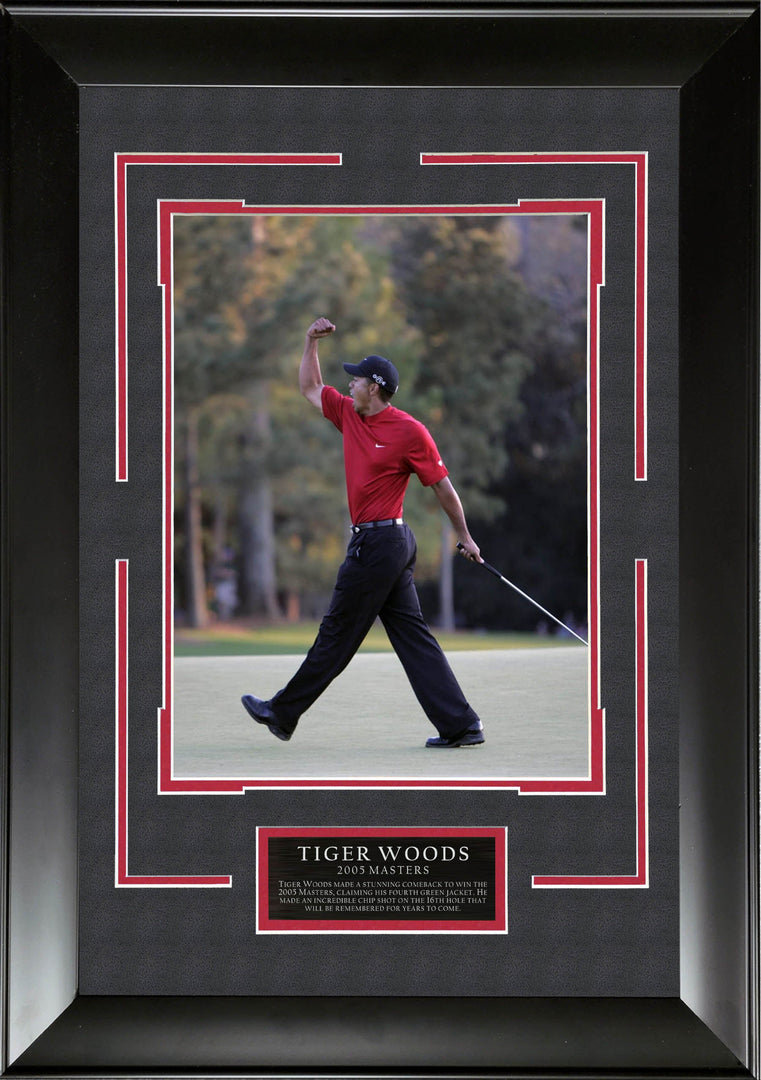 2005 Masters Flag - Augusta National Golf Club, Tiger Woods Win Commemorative