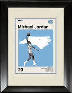 Load image into Gallery viewer, Michael Jordan - North Carolina - Mid-Century Art