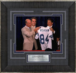 Load image into Gallery viewer, Ronald Reagan with Dallas Jersey - Roger Staubach &amp; Tom Landry