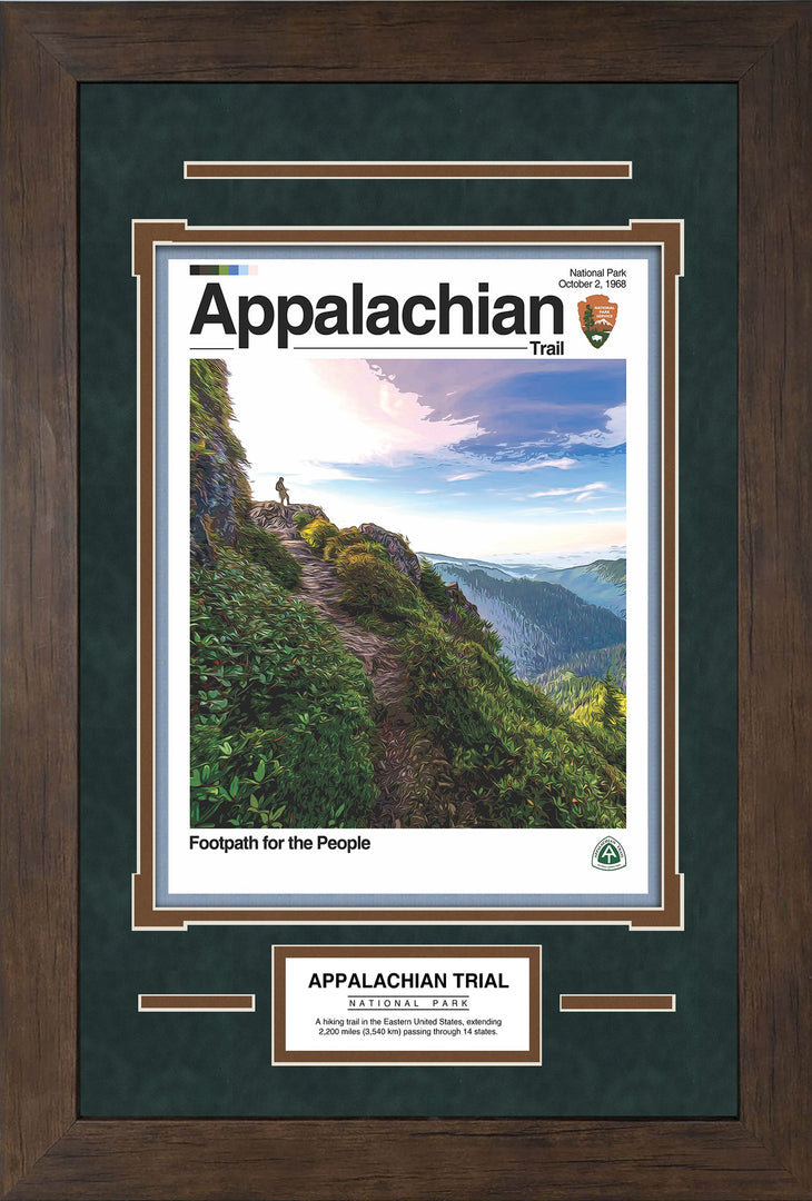 Appalachian Trail Mid-Century Art