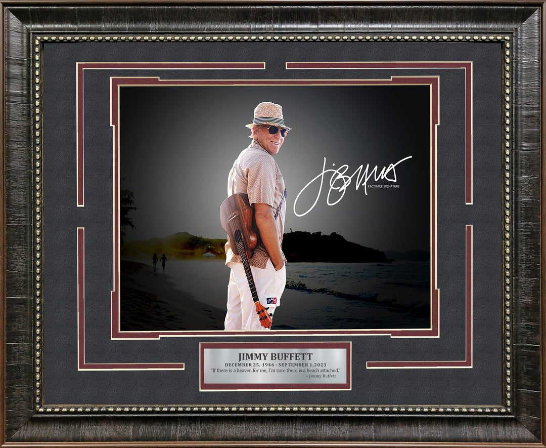 Jimmy Buffett Spotlight with Facsimile Signature