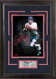 Archie Manning - Ole Miss - Spotlight with Facsimile Signature