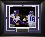 Load image into Gallery viewer, Kirk Cousins &amp; Justin Jefferson - Minnesota Vikings Spotlight with Facsimile Signature