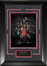 Load image into Gallery viewer, Michael Jordan&#39;s Last Shot Spotlight with Facsimile Signature