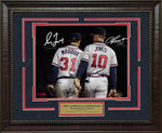 Load image into Gallery viewer, Greg Maddux and Chipper Jones Spotlight with Facsimile Signature

