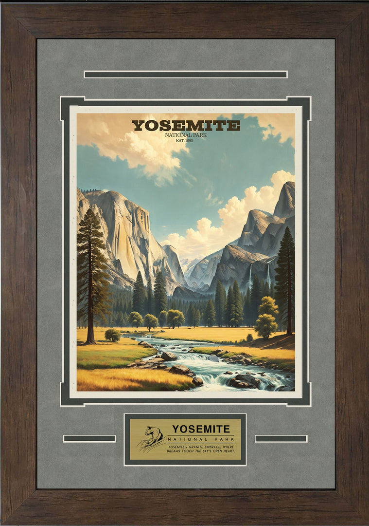 Zion National Park Vintage Art