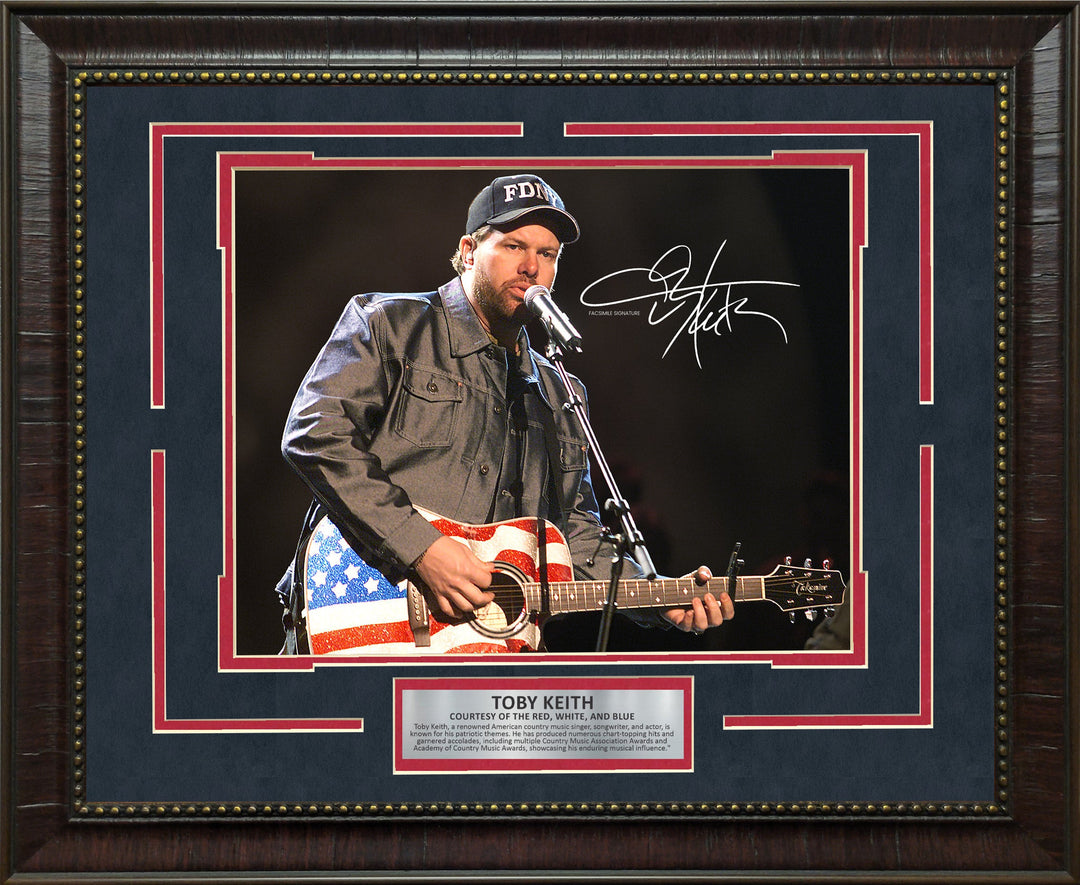 Toby Keith Spotlight with Facsimile Signature