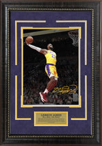 Load image into Gallery viewer, LeBron James - All Hail the King - Spotlight with Facsimile Signature
