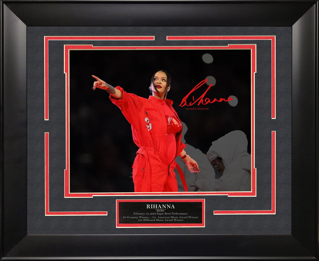 Rihanna Spotlight with Facsimile Signature