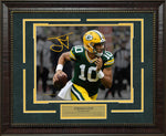 Load image into Gallery viewer, Jordan Love - Go Pack Go - Spotlight with Facsimile Signature
